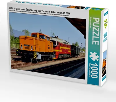 Produktbild von Calvendo 105 015-2 mit einer Überführung aus Turnov in Zittau am 06.05.2016 1000 Teile Puzzle quer 640x480mm, Heinzke Robert; 7395139