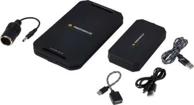 Obrázek produktu pro POWERTRAVELLER Solarladegerät 12000mAh USB(5V 2A)SolarPanel 5W USB faltb sw EXTREME