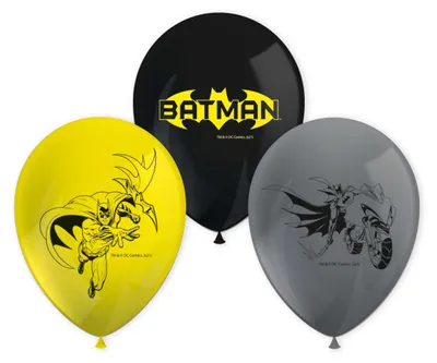 Produktbild von Batman Rogue Rage Ballon, 8-tlg. Set