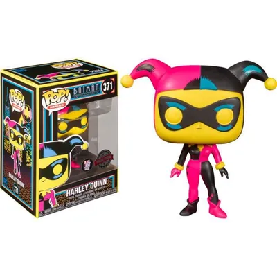 Immagine prodotto di Funko POP Heroes: DC- Harley Quinn (luce nera) edizione speciale (371)