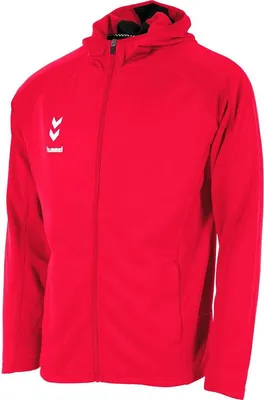 Produktbild von Hummel Ground Kapuzenjacke Damen - Rot  | Größe: M