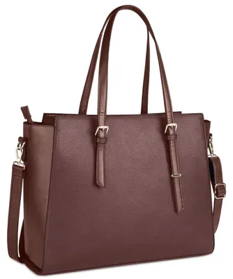 Immagine prodotto di Borsa da laptop in ecopelle per laptop da 15,6 pollici, modello da donna