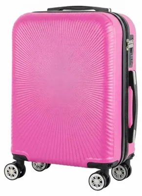 Produktbild von Leichte Handgepäck Koffer mit Abnehmbaren Rollen in Rosa