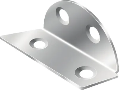 Produktbild von Vormann Spanplattenwinkel Schenkellänge 40mm Schenkelbreite 19 mm - 000174005Z