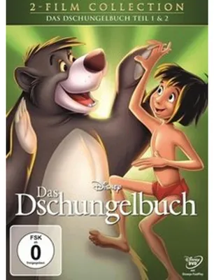 Obrázok produktu pre Das Dschungelbuch 1+2, Doppelpack DVD