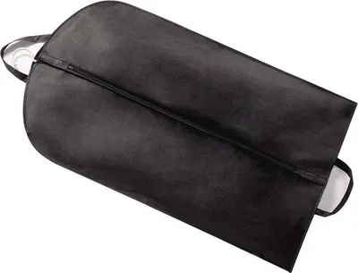 Produktbild von Famanu Kleiderhüllen Set 6 Stück - atmungsaktiv, schwarz, 60x100 cm