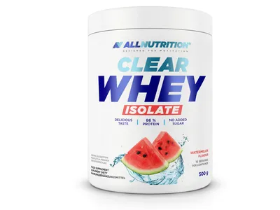 Produktbild von ALLNUTRITION Clear Whey Isolate 500g Wassermelone Protein Eiweiß Muskelmasse