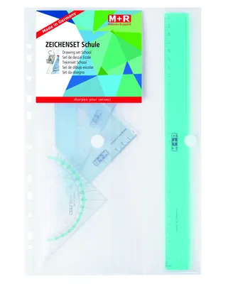 Produktbild von Zeichengarnitur Schule 4-teilig