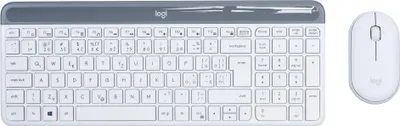 Immagine prodotto di Logitech Slim Wireless Combo MK470, grigio - DE/EN
