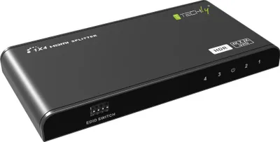 Produktbild von Techly HDMI2.0 Splitter 4K 4 Port, HDR, 4K2K 60Hz