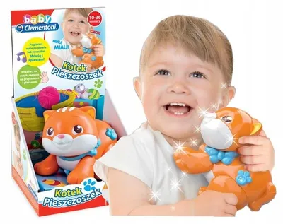 Produktbild von Interaktives Clementoni-Kätzchen für Kleinkinder von 10 bis 36 Monaten, mit Sound