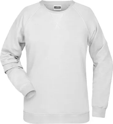 Produktbild von Klassisches Sweatshirt mit Raglanärmeln white, Gr. XXL
