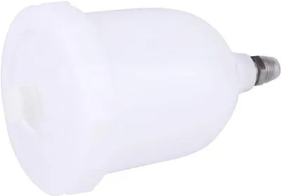Kunststoff Farbbecher mit Schwerkraftzufuhr - 600 ml - Für Farbspritzpistole Verwendung
