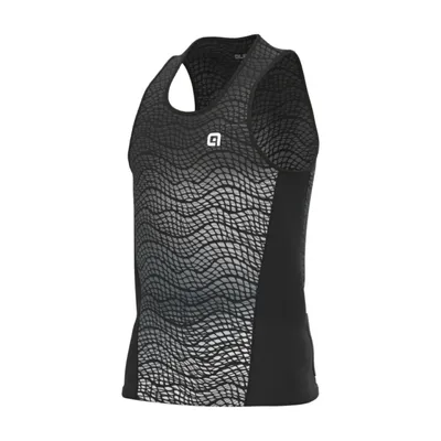 Produktbild von ALÉ Fahrrad-Muskelshirt - STREAM RUNNING - Schwarz M