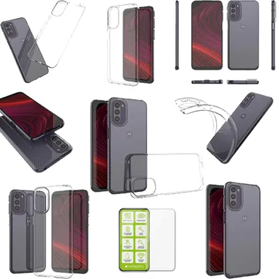 Obrázok produktu pre Pre Motorola Moto G31 / G41 Silikónový kryt TPU + H9 Glass Case Puzdrá na mobilné telefóny
