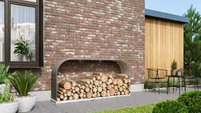 Produktbild von Kaminholzregal Lignum 401 Querformat