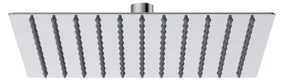 Produktbild von AVAPAX | Quadratische Kopfbrause 25 x 25 cm - Edelstahl 304 - Chrom glänzend - G1/2-Anschluss