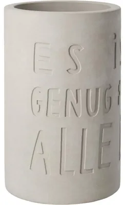 Produktbild von Räder Design Flaschenkühler Beton Flaschen Es Ist Genug Für Alle Da