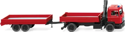 Produktbild von Wiking MAN F90 PrHZ Feuerwehr mit Ladekran 060130