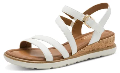 Produktbild von Tamaris Keilsandaletten Damen 32313935353034 Weiß 38 EU