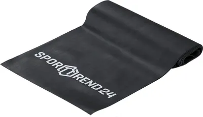 Produktbild von Sporttrend 24® Gymnastik Band in verschiedenen Stärken in schwarz | Länge 120cm, Stärke 0,35mm