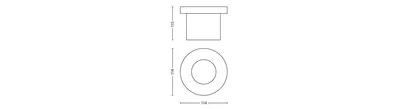 Image de Philips myGarden Lampe LED encastrée Moss, acier inoxydable 173064716