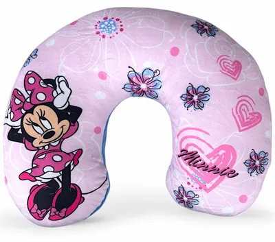 Produktbild von Reisekissen Minnie Mouse -  Nackenhörnchen - Disney Nackenkissen 37x30x10 cm