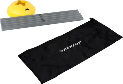 Produktbild von Dunlop Fitness Trainingsset - Hürden, Leitern, Kegel - 16 Stück - zum Training von Fitness, Koordination, Schnelligkeit und Beweglichkeit - mit Aufbewahrungstasche