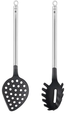 Productafbeelding van Rösle Gourmet-set Pasta; Basislijn, 2-delig; Schuimlepel, spaghettiheber, artikelnummer 130699, artikelnummer 130699, EAN-code 4004293136992