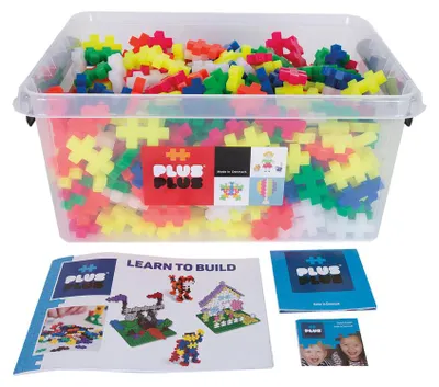 Immagine prodotto di Plus Plus BIG 600 colori al neon materiale da costruzione