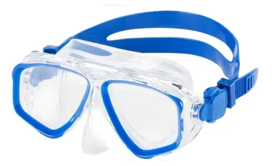Zdjęcie produktu dla Speedo 87530333430, Dziecko, Półmaska na twarz, Nurkowanie, Polikarbonat, Niebieski, Przezroczysty, 1 szt.