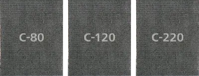 Productafbeelding van Wolfcraft zelfklevend schuurraschel, 115 x 230 mm, 5 stuks, siliciumcarbide