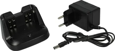 Produktbild von vhbw Ladegerät kompatibel mit Icom BP-264, BP264 Funkgerät-Akkus - Ladestation + Netzteil, 12 V, 0,3 A