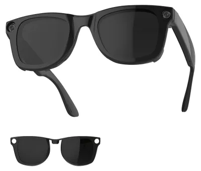 Image de Clip polarisant pour lunettes intelligentes (noir)