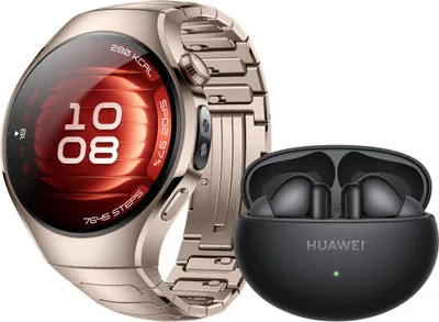 Produktbild von Huawei WATCH 5, 3,51 cm (1.38"), AMOLED, Touchscreen, WLAN, GPS, 51 g