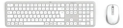 Immagine prodotto di Hama Multi-Device-Tastatur-Maus-Set WKM-550, kabellos, Funk/BT, WS, QWERTZ DE (00173066)