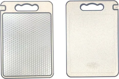 Obrázek produktu pro INF Oboustranná krájecí deska z nerezové oceli, 36,5 cm x 24,8 cm, v potravinářské kvalitě