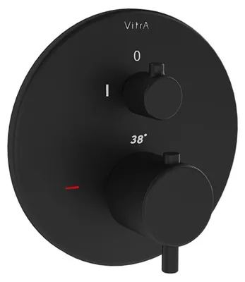 Obrázek produktu pro VitrA Origin, termostatická sprchová baterie s jednou páčkou, montáž do zdi