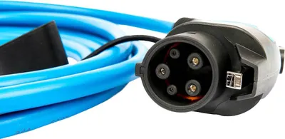 Produktbild von go-e Typ 2 auf Typ 1 Kabel 5m (bis 7,4 kW)