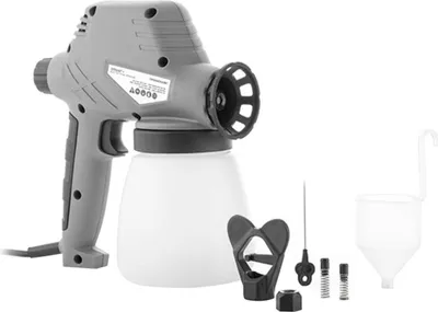 Zdjęcie produktu dla InnovaGoods - Elektryczny pistolet lakierniczy Spraint, zbiornik 800 ml, przepływ 300 ml/min, lepkość 60 din/s, dysza 0,8 mm, idealny do majsterkowania, malowania i lakierowania, biały, metalowy