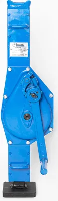 Produktbild von Stahlwinde 3000 kg Zahnstangenwinde Lastdruckbremse 355 mm Hub 70 mm Klauenhöhe