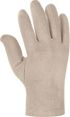 Produktbild von Baumwolltrikot-Handschuh schwer - Gr. 10 - CE Cat. 1 - Baumwolljersey - Robust & Weich
