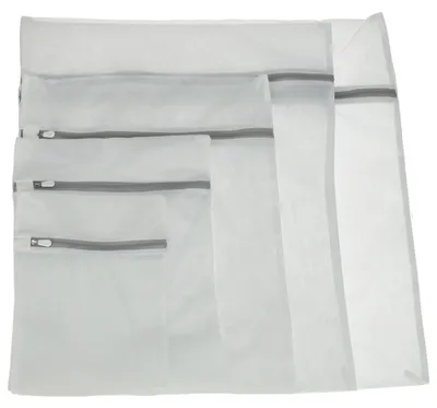 Imagen del producto de KIK KX3386: Juego de 9 bolsas de malla para lavar ropa con cremallera