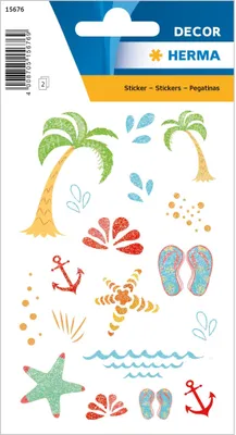 Image de HERMA 15676 Autocollants Beach 36p.