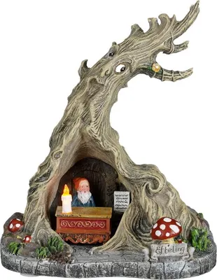 Produktbild von Edelman Luville Wichtelbaum Weihnachtsdekoration batteriebetrieben 14 x 12,5 x 14 cm