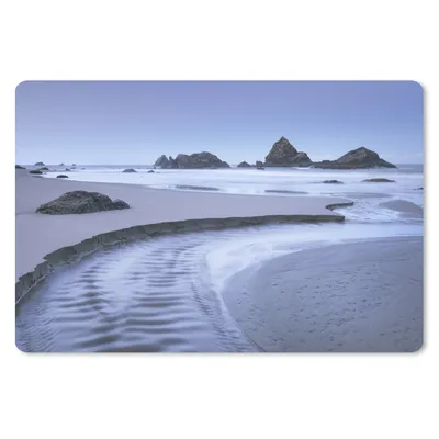 Produktbild von MuchoWow® Mauspad Mousepad Strand - Meer - Sand 27x18 cm - Mousepads - Maus Mat - Pad - Mausunterlage - Büroartikel - Desk Matten