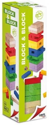 Produktbild von Cayro Block And Block Brettspiel Mehrfarbig  Kinder Mehrfarbig One Size