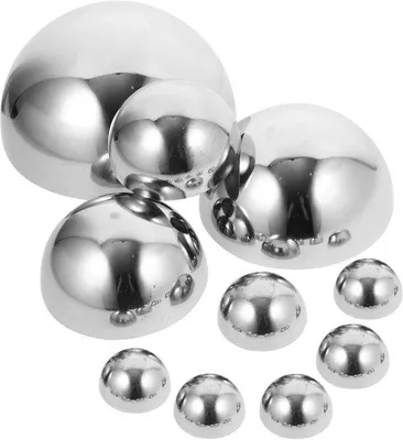 Produktbild von Dekorative Spiegelkugel - Rostfreies Stahl - 16 cm Durchmesser - Silber