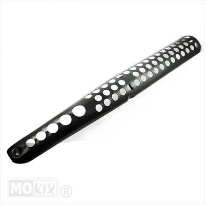 Produktbild von Krümmer / Hitzeschild Simson schwarz