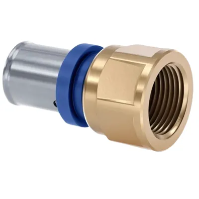 Produktbild von Pipelife PEX Klemmverschraubung 26x1" IG | Messing | Radopress Fitting